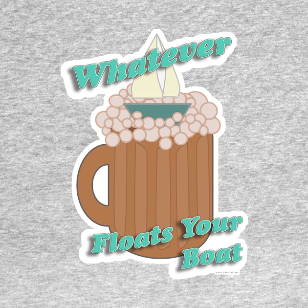 Funny Root Beer Float Slogan by Tshirtfort